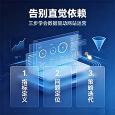益阳建站-告别直觉依赖：三步学会数据驱动网站运营