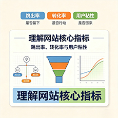 益阳建站-理解网站核心指标:跳出率、转化率与用户粘性