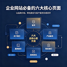 益阳建站-企业网站必备的六大核心页面