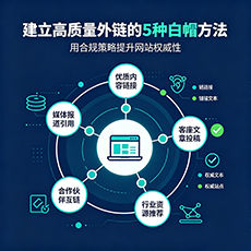 益阳建站-建立高质量外链的5种白帽方法